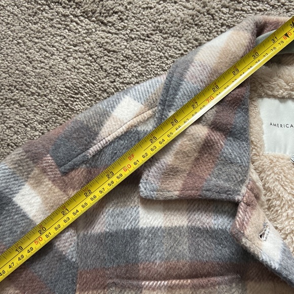 American Eagle Shacket - sherpa lined jacket XS - Picture 12 of 12